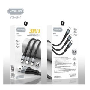 YesPlus YS-841 3-in-1 Charging Cable