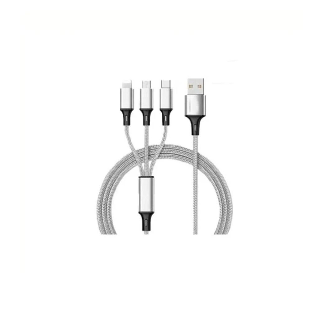 YesPlus YS-841 3-in-1 Charging Cable - Image 2