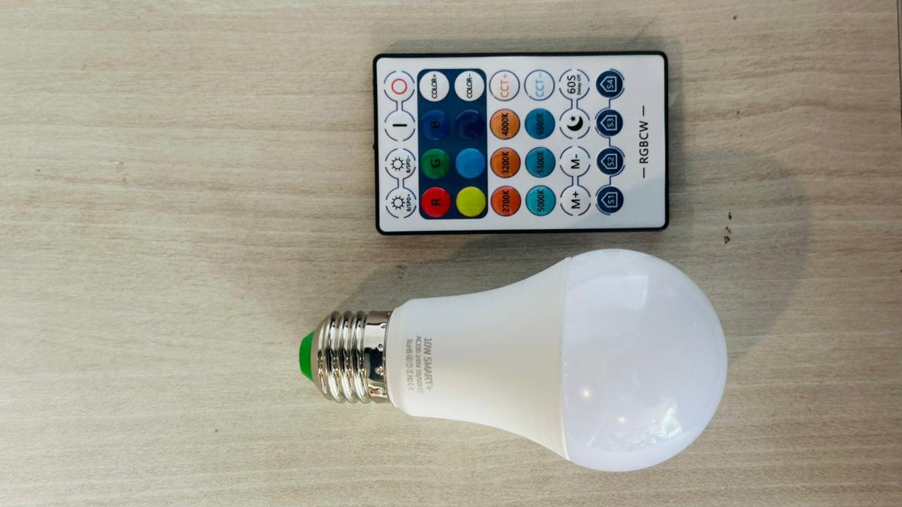 Smart Bulb – Multi Color & Tunable White with Remote - Image 4